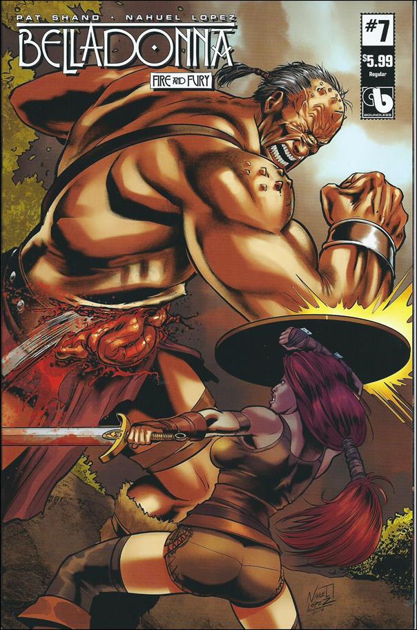 Belladonna: Fire & Fury issue 7 Nahuel Lopez Cover