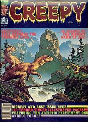 Creepy issue 142 Richard Courtney Cover