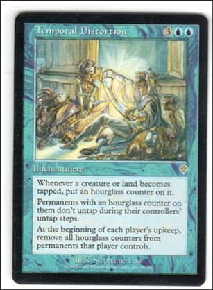 Magic the Gathering: Invasion (Base Set) card 79 Temporal Distortion