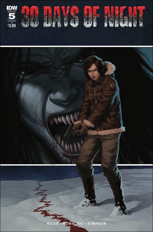 30 Days of Night (2017) issue 5-B Piotr Kowalski Cover