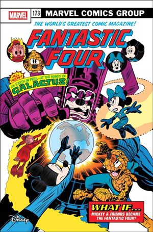 Fantastic Four (2022) issue 31-C Claudio Sciarrone Disney What If? Cover