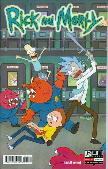 Rick and Morty (2015) issue 1-M Ryan Hill Cover (4th Printing)