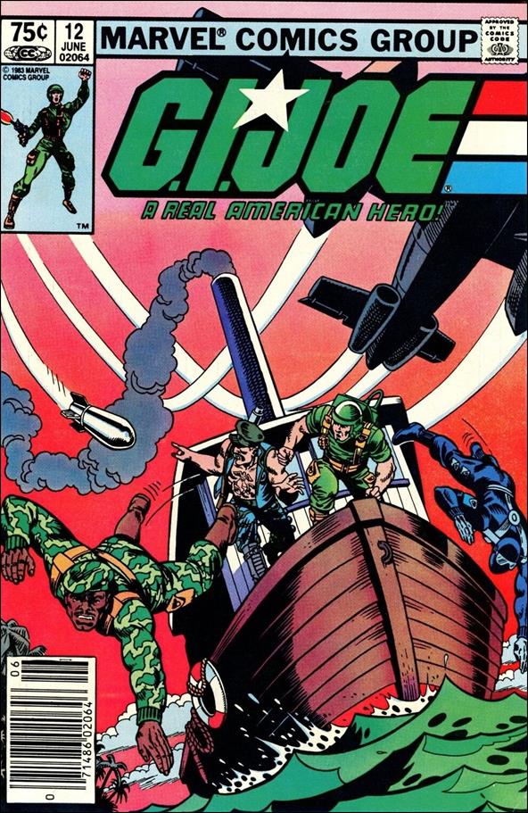 G.I. Joe: A Real American Hero issue 12-D Canadian Price Cover