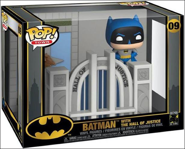 POP! Town figure 9 Batman with The Hall of Justice