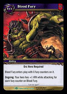 World of Warcraft: Through the Dark Portal (Base Set) card 135 Blood Fury