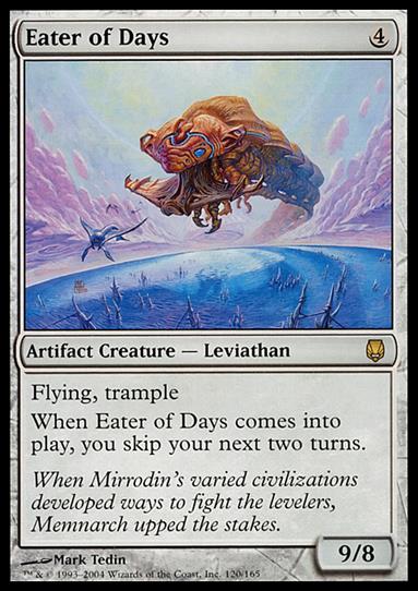 Magic the Gathering: Darksteel (Base Set) card 120 Eater of Days