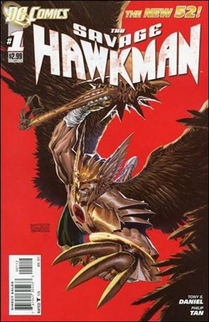 Savage Hawkman issue 1-B Red Cover (2nd Printing)