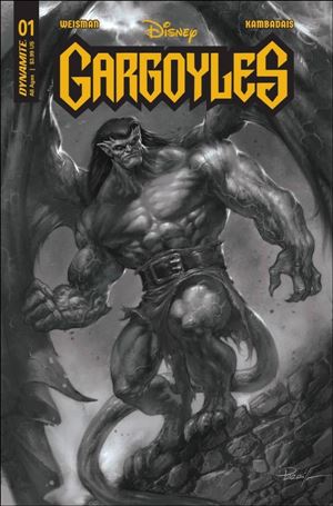 Gargoyles (2022) issue 1-U Lucio Parrillo 1:10 B&W Cover