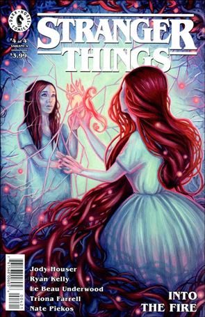 Stranger Things: Into the Fire issue 4-C Kelly McKernan Cover