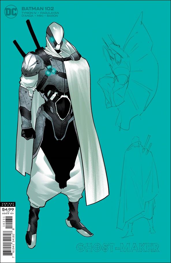 Batman (2016) issue 102-C Jorge Jimenez 1:25 Cardstock Cover