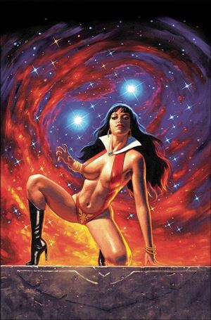 Vampirella/Dracula: Unholy issue 1-T Greg Hildebrandt 1:25 Virgin Cover