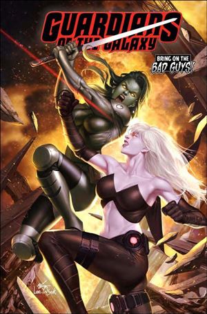 Guardians of the Galaxy (2019) issue 8-B InHyuk Lee Bring on the Bad Guys Cover