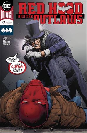 Red Hood and the Outlaws (2016) issue 22 Trevor Hairsine Cover