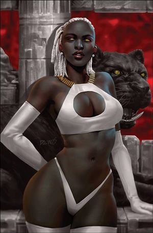 Sacred Six issue 6-I Derrick Chew 1:11 Monochrome Virgin Cover