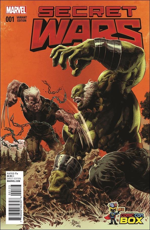 Secret Wars issue 1-SZ Mike Deodato Jr. ComicConBox.com Cover