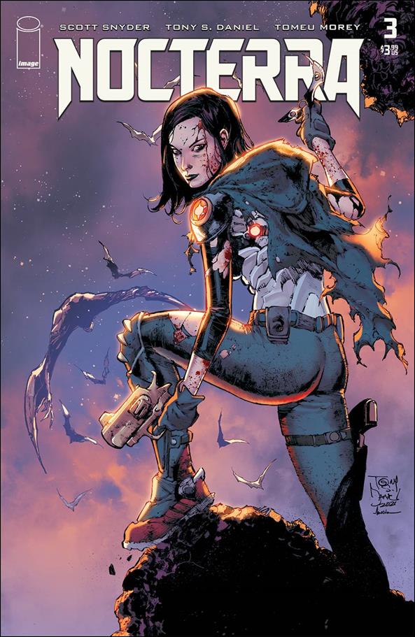 Nocterra issue 3-C Tony Daniel Sundog Cover
