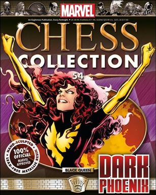 Marvel Chess Collection (UK) issue 54 Dark Phoenix (Black Queen)