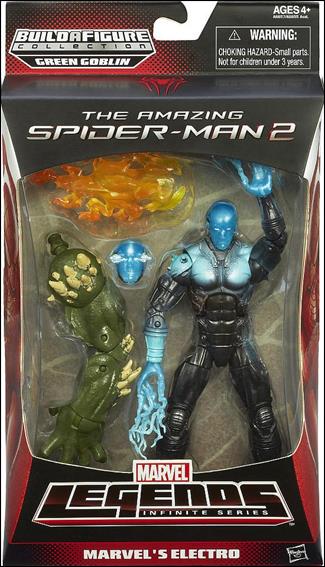 Marvel Legends Infinite: Spider-Man (Green Goblin Series) figure 2 Marvel's Electro (Movie) 