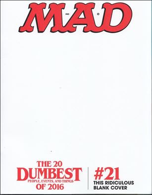 MAD (1955) issue 543-B Blank/Sketch Cover