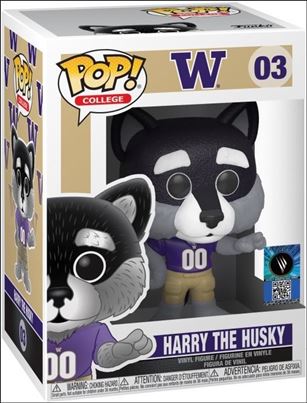 POP! College figure 3 Harry the Husky - University of Washington