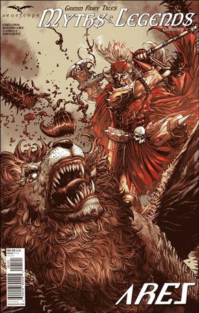 Grimm Fairy Tales Myths & Legends Quarterly: Ares issue 1-B Harvey Tolibao Cover
