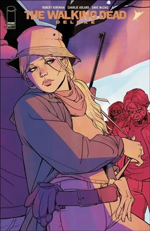 Walking Dead Deluxe issue 90-C Annie Wu Connecting Cardstock Cover