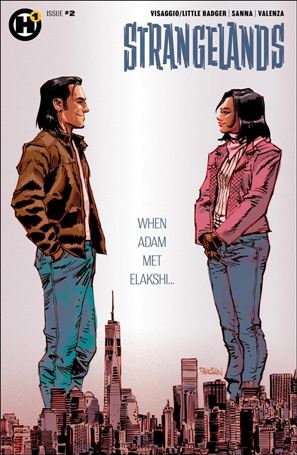 Strangelands issue 2-B Dan Panosian Cover