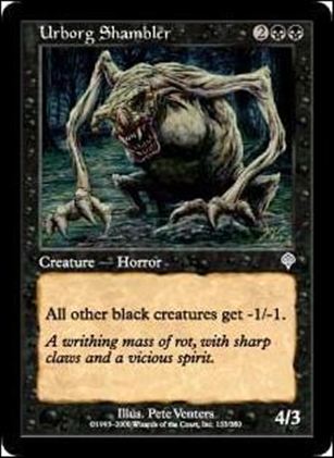 Magic the Gathering: Invasion (Base Set) card 133 Urborg Shambler
