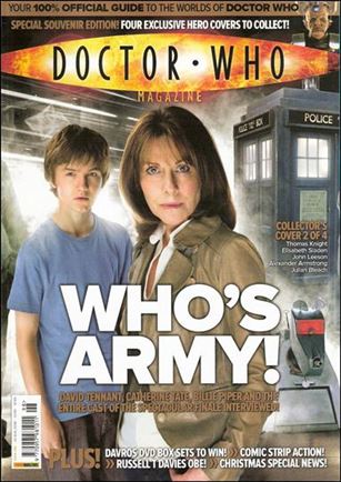 Doctor Who Magazine issue 398-B Elisabeth Sladen Cover