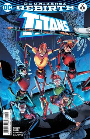 Titans (2016) issue 2 Brett Booth Cover
