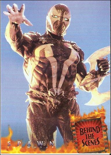 Spawn: The Movie (Base Set) card 77 Against A Blue Screen