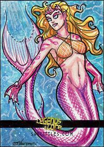 Legends & Lore (Sketch Card Subset) card JV Justin Vandemark 1/30