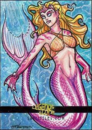 Legends & Lore (Sketch Card Subset) card JV Justin Vandemark 1/30