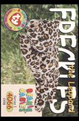 Beanie Babies Series 1 (Base Set) card 78 Freckles the Leopard