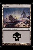 Magic the Gathering: Duel Decks: Ajani vs. Nicol Bolas card 77 Swamp