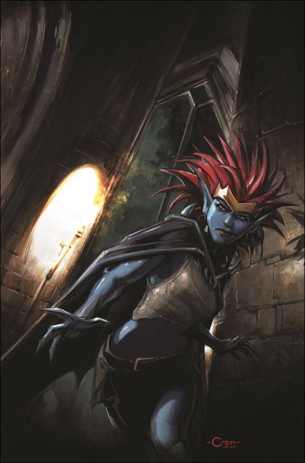Gargoyles: Quest issue 3-E Clayton Crain Virgin Cover