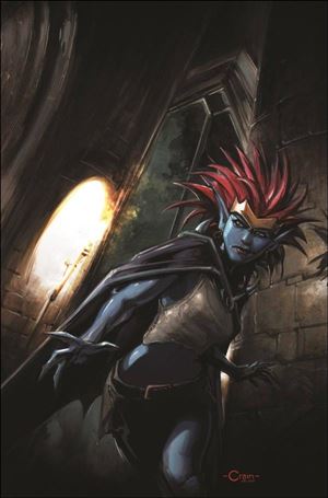 Gargoyles: Quest issue 3-E Clayton Crain Virgin Cover