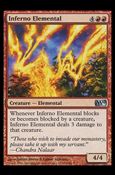 Magic the Gathering: 2010 Core Set (Base Set) card 142 Inferno Elemental