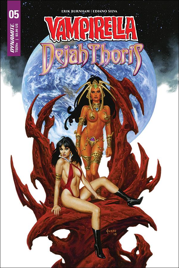 Vampirella/Dejah Thoris issue 5-D Joe Jusko Cover