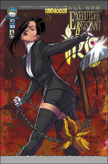 Executive Assistant: Iris (2013) issue 4-B "Suit and Kusarigama" Cover