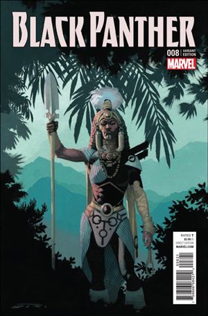 Black Panther (2016) issue 8-B Esad Ribic Connecting Cover