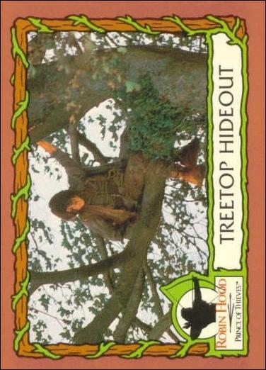 Robin Hood, Prince of Thieves (Base Set) card 39 Treetop Hideout