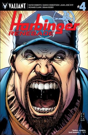 Harbinger: Renegade issue 4 Darick Robertson Cover