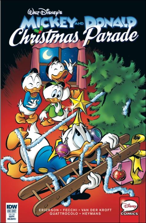 Mickey and Donald Christmas Parade issue 2-B Subscription Cover