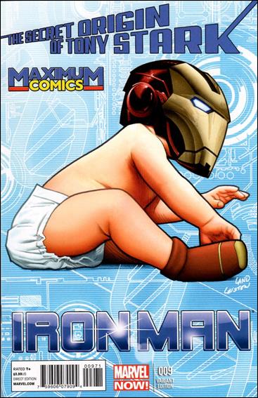 Iron Man (2013) issue 9-F Greg Land Maximum Comics Cover