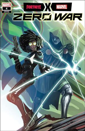 Fortnite X Marvel: Zero War issue 4-D Stephanie Hans Cover