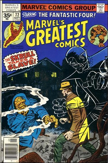 Marvel's Greatest Comics issue 72-B 35 Cent Price Cover