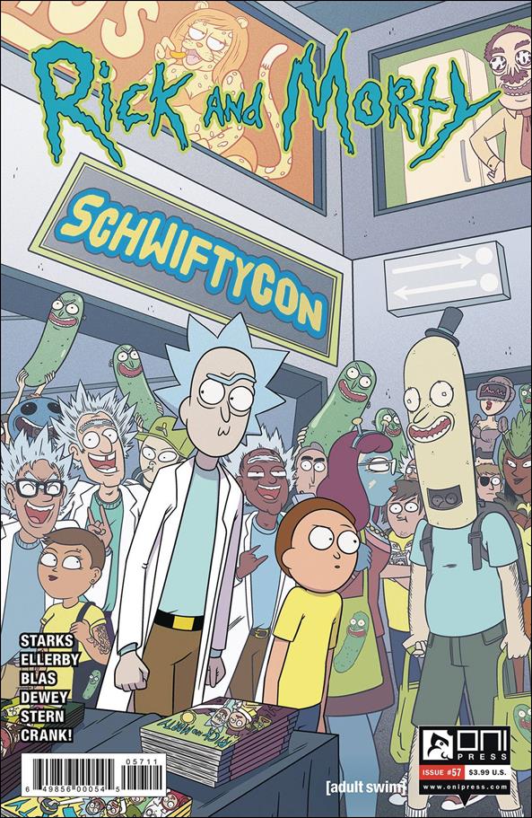 Rick and Morty (2015) issue 57 Marc Ellerby Cover