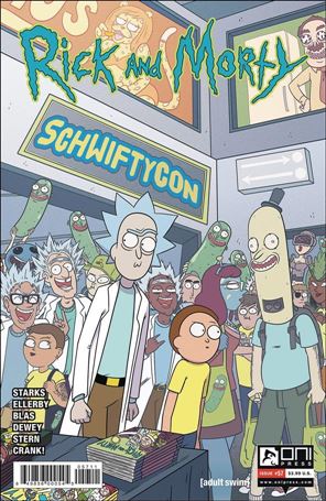 Rick and Morty (2015) issue 57 Marc Ellerby Cover