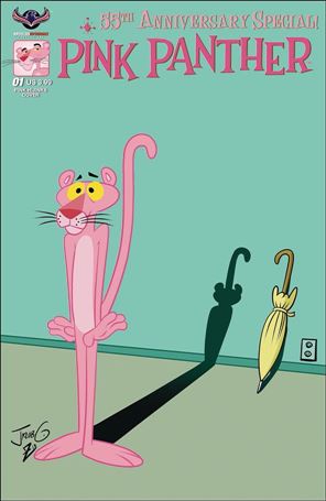 Pink Panther 55th Anniversary Special issue 1-B Bill Glavan Pink Hijinks Cover